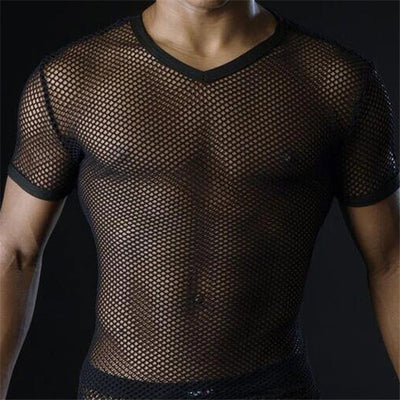 Playera de Malla Manga Corta