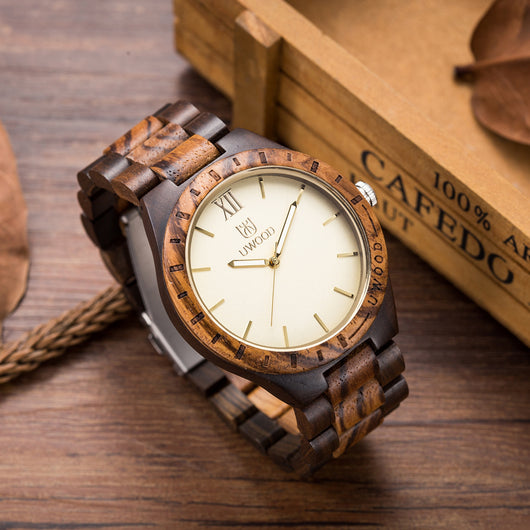 Reloj de Cuarzo con Cuerpo de Madera - Image 5