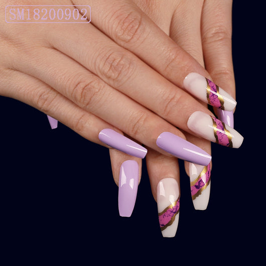 Plantilla de Uñas Ballet Amarillo Brillante - Image 29