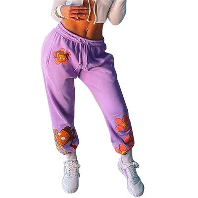 Pantalones Deportivos Holgados con Estampado y Cordón Ajustable - Image 12