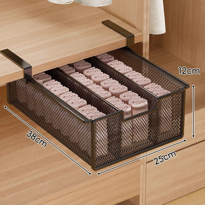 Organizador Colgante de Hierro Forjado con Cajones - Estantería Multicapa para Ropa - Image 6
