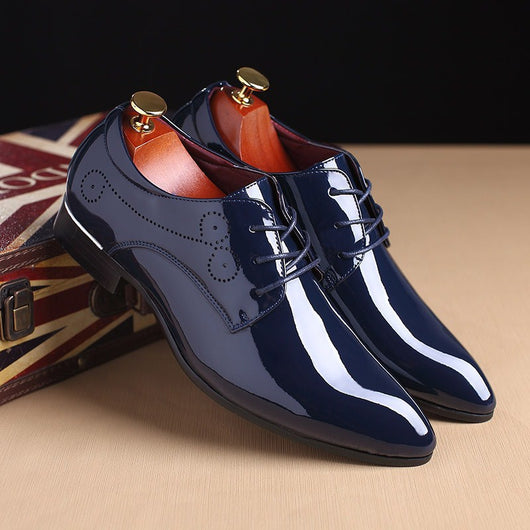 Zapatos de Cuero para Hombre - Mocasines Elegantes Slip-on Negros - Image 5