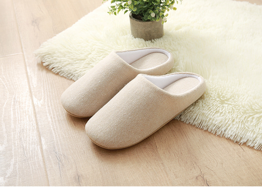 Pantuflas Cálidas de Algodón Negro para Hombre - Antideslizantes y Cómodas - Image 13