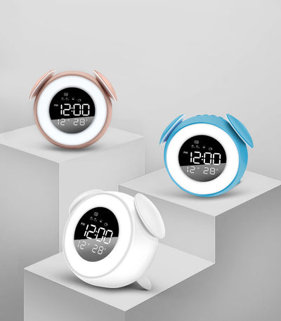 Reloj Despertador LED con Luz Ambiental - Image 3