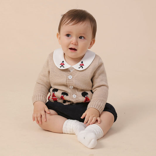 Chompa Tejida Infantil con Diseños Animados