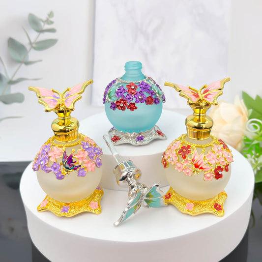 Frasco de Cristal Mariposa 25ml para Aceites Esenciales y Perfumes Premium - Image 2