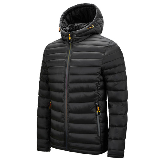 Abrigo Ligero con Capucha para Hombre - Image 2