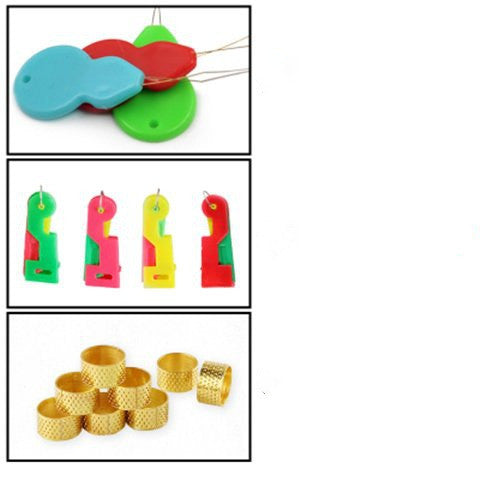 Enhebrador automático de agujas para coser