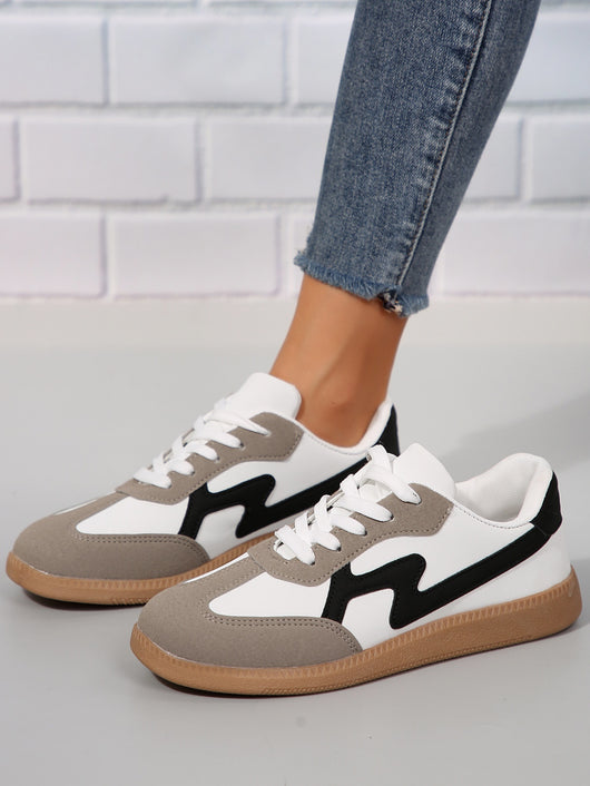 Zapatillas Deportivas Casuales Elegantes con Cordones para Mujeres - Image 25
