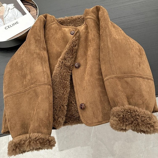 Chaqueta de Polar Estilo Coreano para Mujer - Image 10