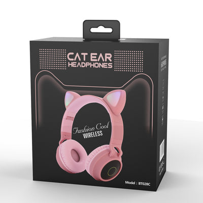 Auriculares Inalámbricos con Orejas LED - Bluetooth 5.0 Plegables para Niños - Image 7