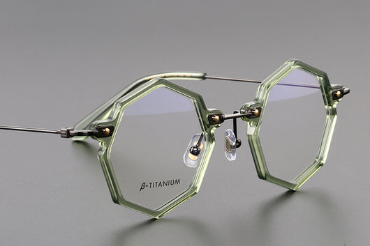Gafas Retro Ultraligeras de Titanio Puro con Lentes para Miopía - Image 25