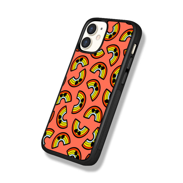 Funda Arcoíris para Teléfono con Bordes Suaves - Protección Versátil de Verano