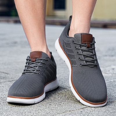 Zapatos Deportivos Talla Grande para Hombre - Malla Flyknit Ultraligera - Image 3