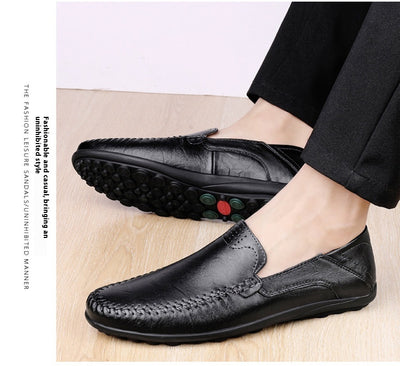 Zapatos de Cuero Gamuza para Hombre - Estilo Ejecutivo Casual - Image 17