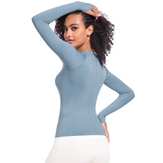 Conjunto Deportivo Yoga Transpirable sin Costuras para Mujer - Image 18