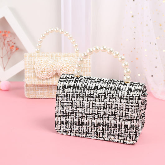 Bolso Mensajero Doble Propósito con Detalle de Moño Perla - Image 4