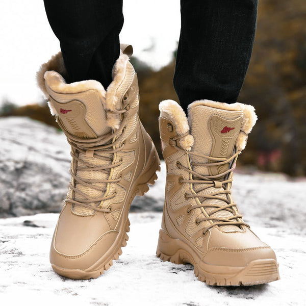 Botas Martin para Hombre - Botines Altos de Algodón Premium