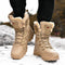 Botas Martin para Hombre - Botines Altos de Algodón Premium