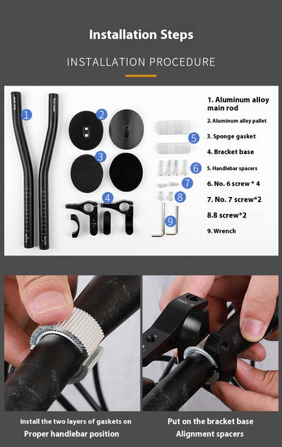 Reposabrazo de Aluminio para Bicicleta - Image 10