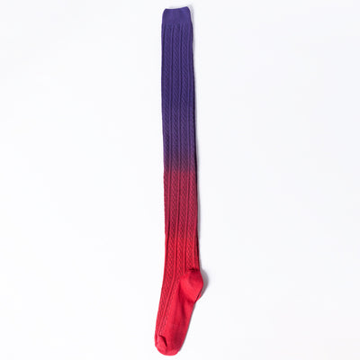 Calcetines Largos Tie-Dye Tejidos hasta la Rodilla para Mujer - Image 6