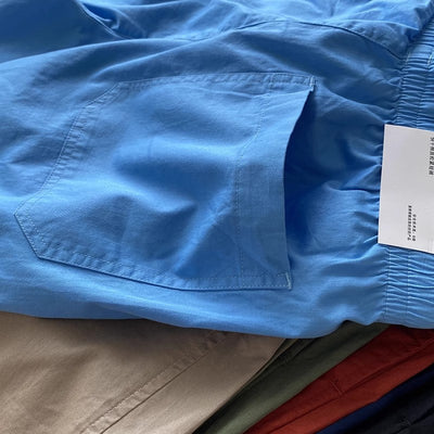 Pantalones Cortos Casuales de Algodón Puro con Cintura Elástica para Hombre - Image 18