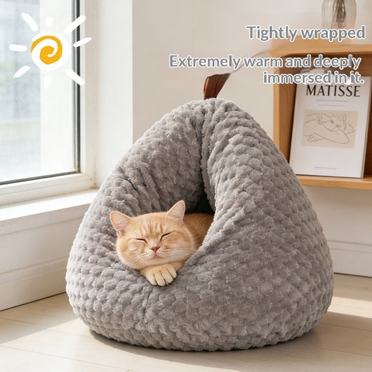 Cama Térmica Acolchada para Mascotas - Diseño Infantil Cálido