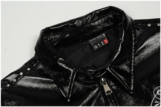 Chaqueta de Cuero para Motociclista Estilo Premium Hombre - Image 15