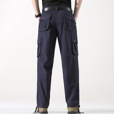Pantalones Rectos para Hombre con Bolsillos Tridimensionales - Línea Outdoor Primavera - Image 3