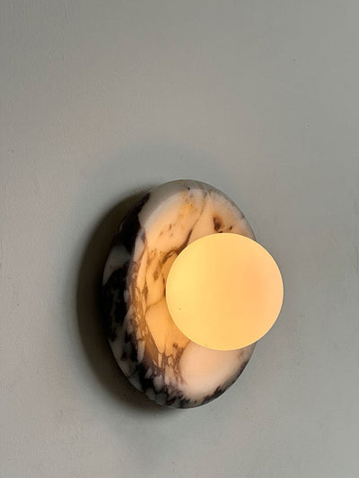 Lámpara de Pared Jade Natural Entrada Lujo Francés - Image 16