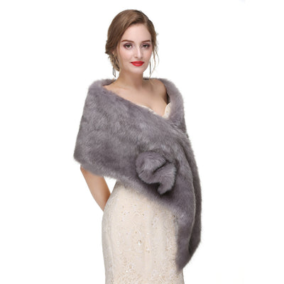 Estola de Piel de Zorro para Novia - Chal Elegante Invierno - Image 38
