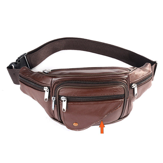 Bolsa Cruzada de Cuero para Hombre - Grande, Multifuncional y Resistente - Image 5