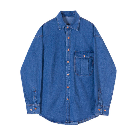 Camisa Denim Manga Larga para Hombre - Colección Primavera - Image 11