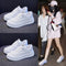 Zapatillas Blancas Mujer con Suela Gruesa y Plataforma Cómoda