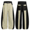 Pantalones Casuales Color Block Hombre - Corte Medio Moderno y Juvenil