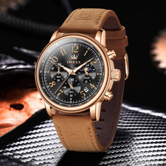 Reloj de Cuarzo Casual Versátil para Hombre