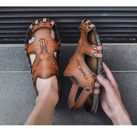 Sandalias Grandes para Hombre - Zapatos de Playa Transpirables Antideslizantes - Image 26
