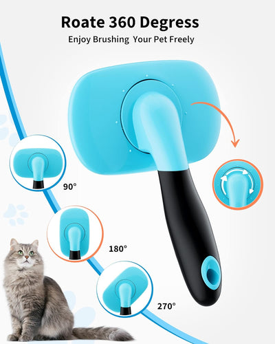 Cepillo Deshedding para Perros y Gatos - Herramienta Profesional de Aseo - Image 9