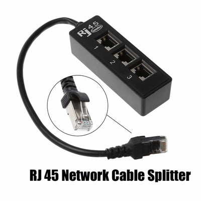 Divisor Ethernet RJ45 1 a 3 para Red LAN - Image 4