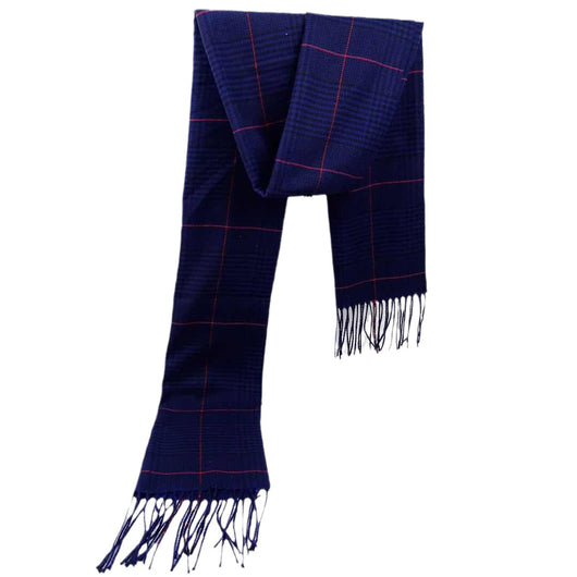Bufanda Reversible a Cuadros para Hombre - Estilo Versátil - Image 29