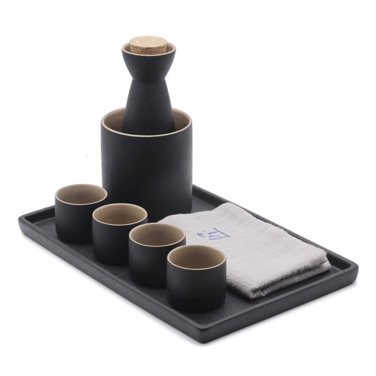 Juego de Copas de Vino Cerámica Zen Estilo Tinta Japonesa - Image 15