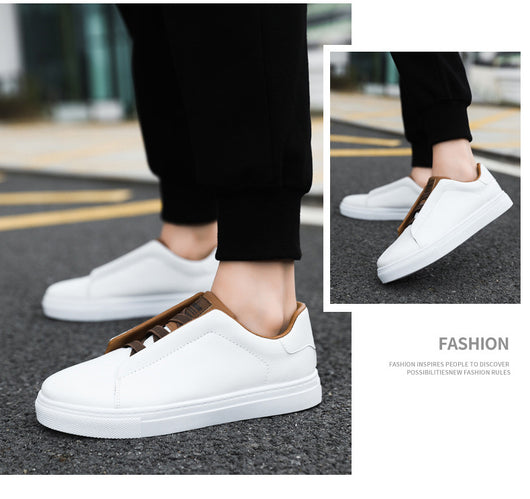 Tenis para Hombre de Color Sólido Cómodos y Antideslizantes - Image 24
