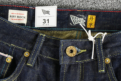 Pantalones Vaqueros Vintage de Algodón Teñido para Hombre - Image 3