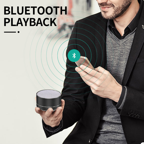 Parlante Bluetooth Portátil A10 con Subwoofer - Mini Altavoz Inalámbrico para Fiestas
