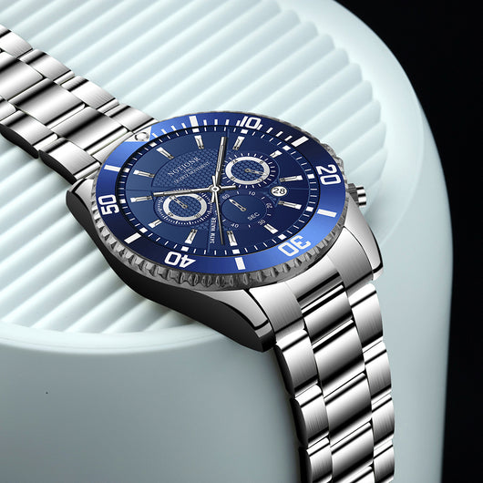 Reloj de Lujo Dorado para Hombre - Acero Inoxidable Resistente al Agua con Esfera Luminosa - Image 41