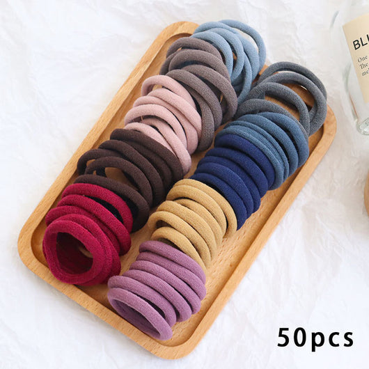 Set de 50 Bandas Elásticas Coloridas para el Cabello - Accesorios Infantiles - Image 38