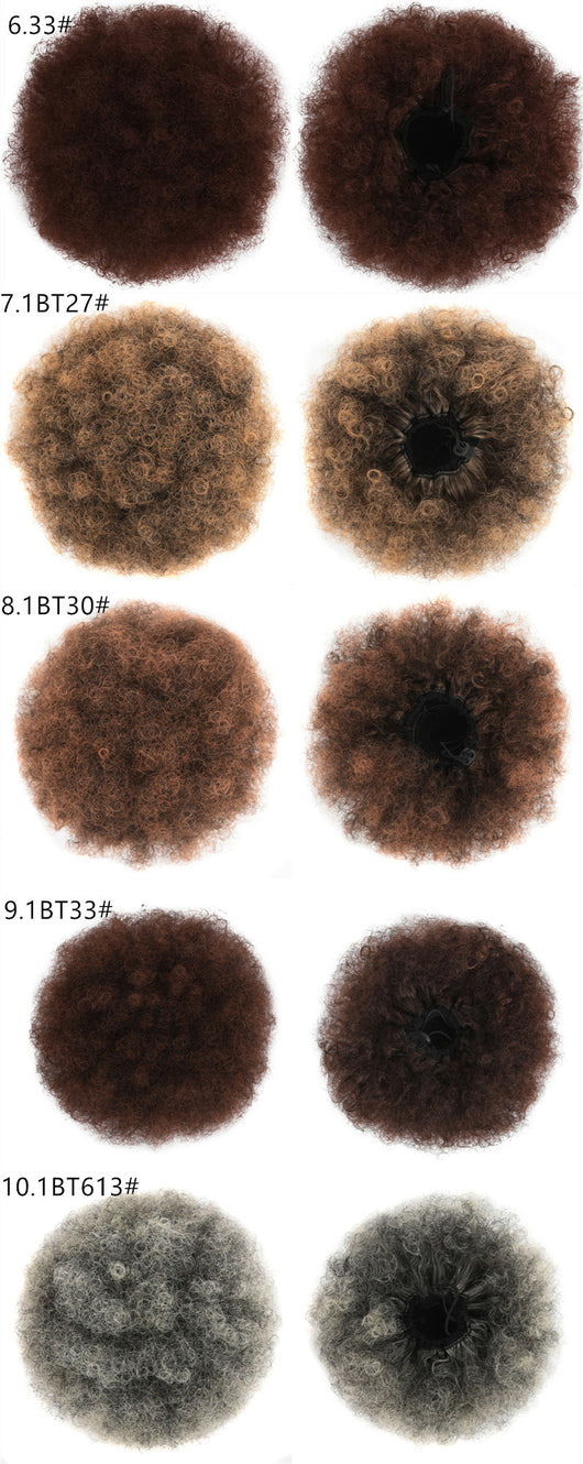 Peluca Afro Voluminosa Micro-Rizos Fluffy - Bolsa de Cabello - Image 35