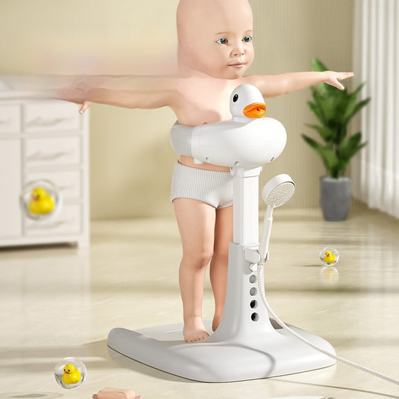Bañera de Pie para Bebé - Soporte Ergonómico