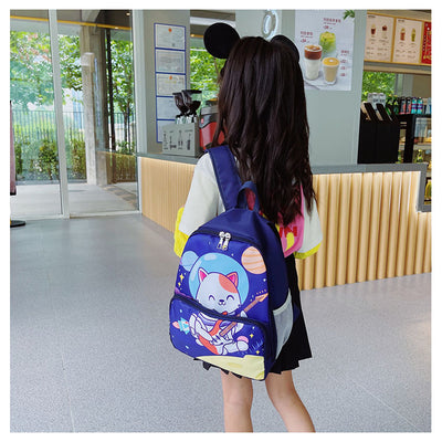 Mochila Escolar Infantil con Diseño de Gato Kawaii - Image 11