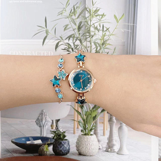 Conjunto de Regalo Día de San Valentín: Reloj, Pulsera, Perfume y Rosa - Image 6
